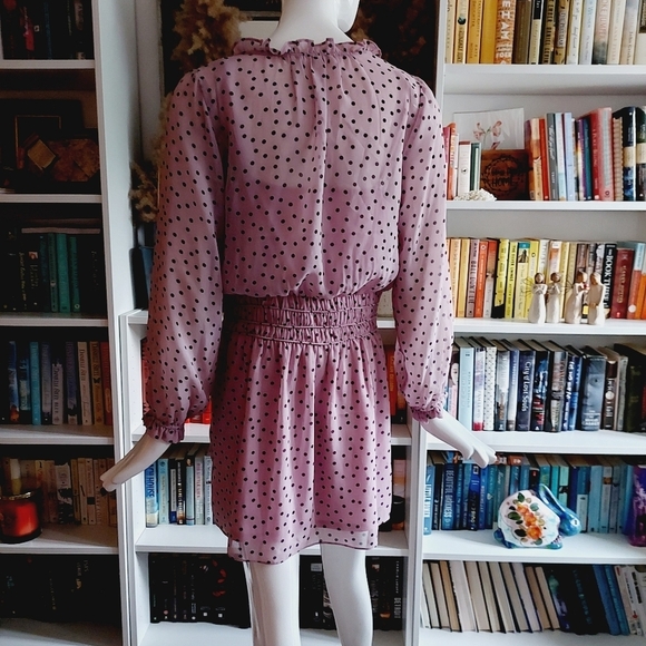 NEW Socialite Floral Smock Waist Mini Dress P1344 - Picture 6 of 9